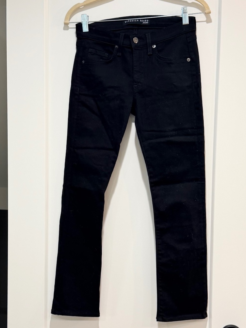 Veronica Beard Black Jeans Daria Skinny Kick Flare 8.5 Women's Size 24